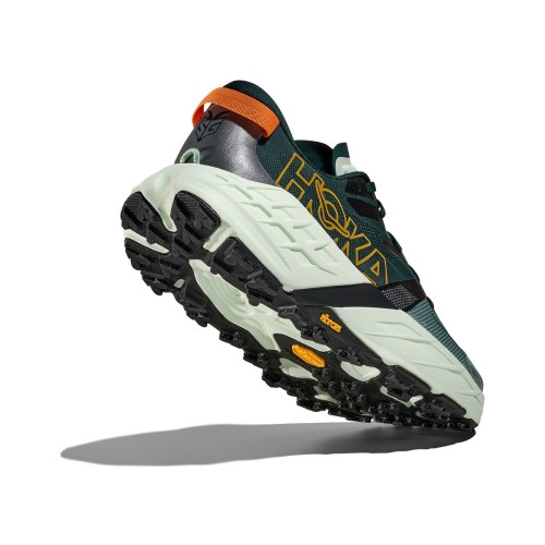 HOKA SPEEDGOAT 7 VERDE ZAPATILLAS TRAIL RUNNING HOMBRE VISTA LATERAL PUNTERA, ARISTARUN