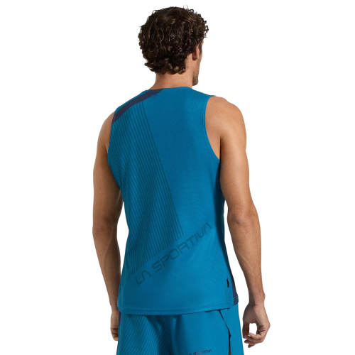 LA SPORTIVA FLOW BLUE SLEEVELESS SHIRT FOR MEN