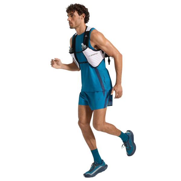 LA SPORTIVA FLOW BLUE SLEEVELESS SHIRT FOR MEN