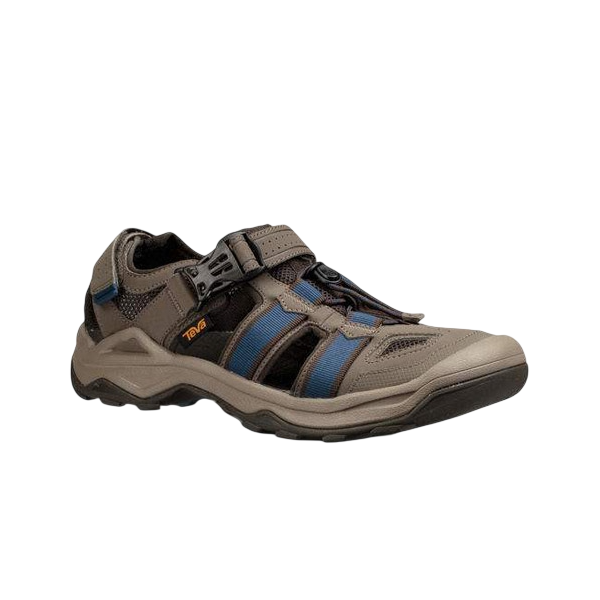 TEVA OMNIUM 2 CINZA AZUL SANDÁLIA TREKKING HOMEM