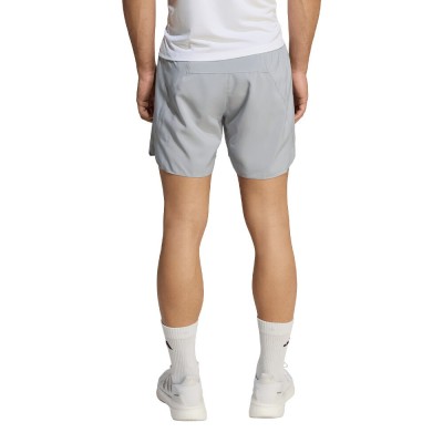 ADIDAS RUN ESSENTIALS GREY MEN'S RUNNING SHORTS 2
