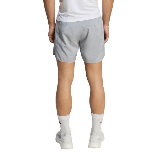 ADIDAS RUN ESSENTIALS GREY MEN'S RUNNING SHORTS
