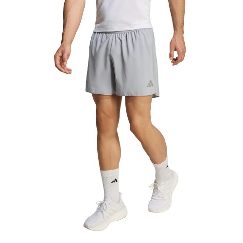 ADIDAS RUN ESSENTIALS GREY MEN'S RUNNING SHORTS