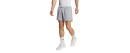 ADIDAS RUN ESSENTIALS GRIS PANTALONES CORTOS RUNNING HOMBRE