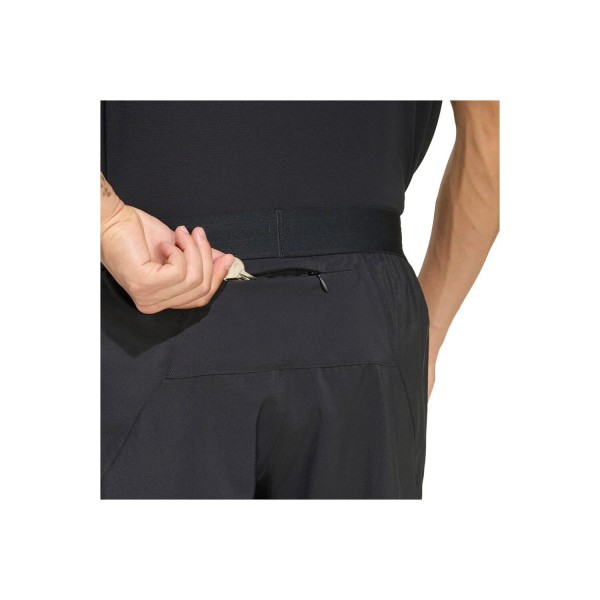 ADIDAS RUN ESSENTIALS BLACK MEN'S RUNNING SHORTS