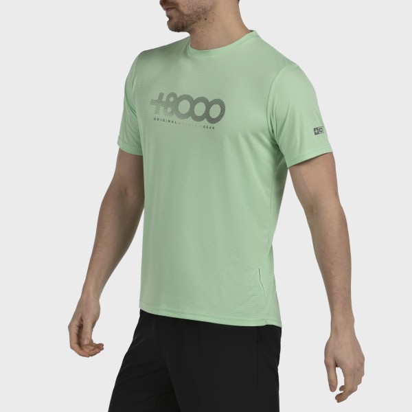 '+8000 TACHEL CAMISETA MANGA CURTA VERDE MAÇÃ PARA HOMEM