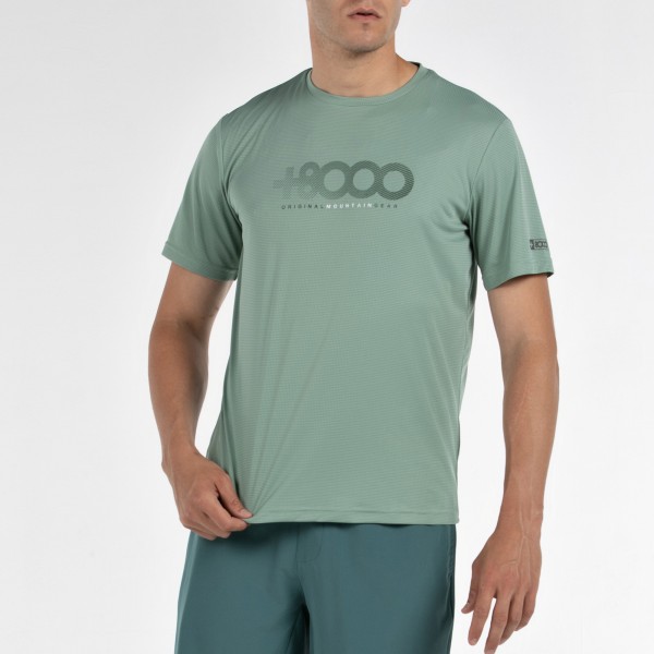 '+8000 TACHEL GREEN SHORT SLEEVE T-SHIRT MEN