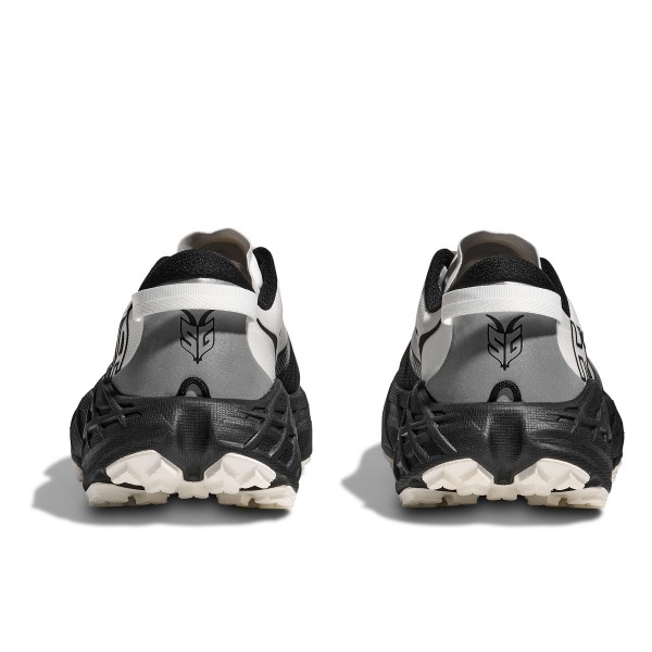 HOKA SPEEDGOAT 7 BLACK WHITE TRAIL SHOES WOMEN