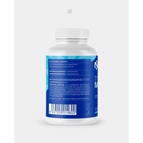 NUTRINOVEX TRIPLE MAGNESIO 120 CÁPSULAS,ARISTARUN