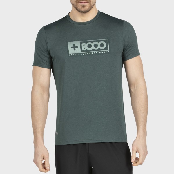 '+8000 DARK GREEN TART SHORT SLEEVE T-SHIRT MEN