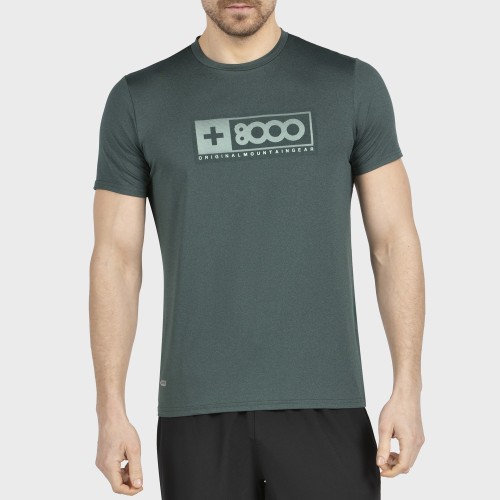 '+8000 DARK GREEN TART SHORT SLEEVE T-SHIRT MEN