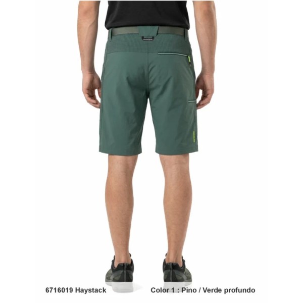 SPHERE PRO HAYSTACK GREEN TREKKING SHORTS FOR MEN