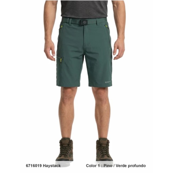 SPHERE PRO HAYSTACK GREEN TREKKING SHORTS FOR MEN