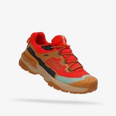 ATOM HARD RALLY SAND ORANGE SApATILHAS TREKKING HOMEM 2