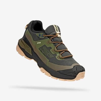 ATOM HARD RALLY KHAKI SAPATILHAS DE TREKKING MASCULINAS 2