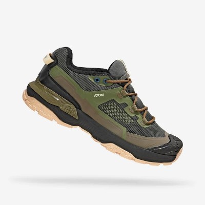 ATOM HARD RALLY KHAKI MEN'S TREKKING SHOES