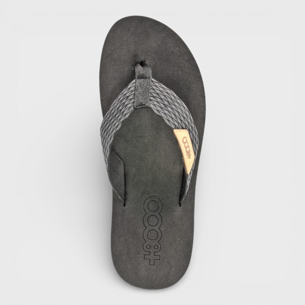 '+8000 TENZIN BLACK SANDAL FOR MEN