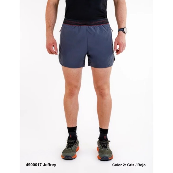SPHERE PRO JEFFREY GRAY RED MEN'S RUNNING SHORTS