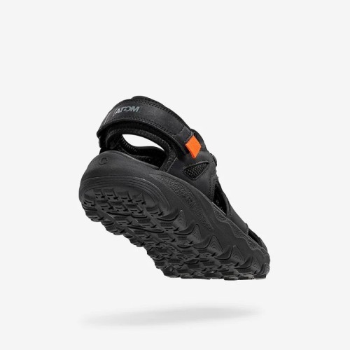 ATOM DISCOVER SANDÁLIAS TREKKING PRETAS PARA HOMENS