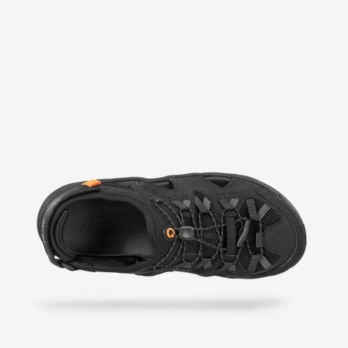 ATOM DISCOVER SANDÁLIAS TREKKING PRETAS PARA HOMENS