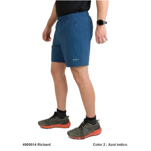 SPHERE PRO RICHARD AZUL PANTALONES CURTOS CORRIDA HOMEM