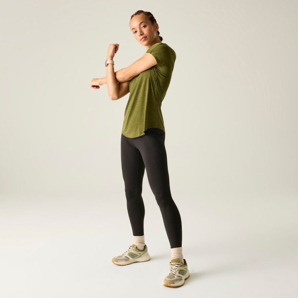 DARE2B VIGILANT TEE GREEN SHORT SLEEVED T-SHIRT WOMEN
