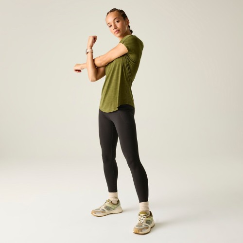 DARE2B VIGILANT TEE GREEN SHORT SLEEVED T-SHIRT WOMEN