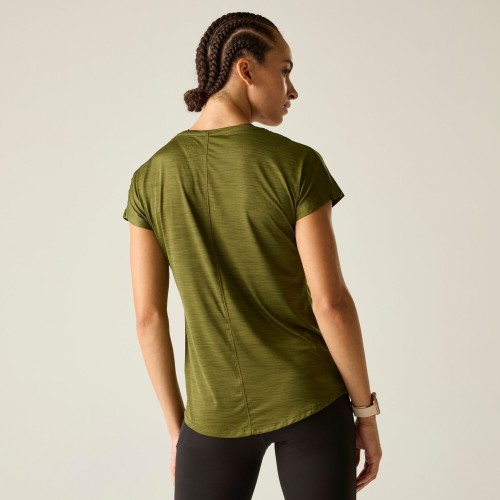 DARE2B VIGILANT TEE GREEN SHORT SLEEVED T-SHIRT WOMEN