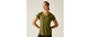 DARE2B VIGILANT TEE GREEN SHORT SLEEVED T-SHIRT WOMEN