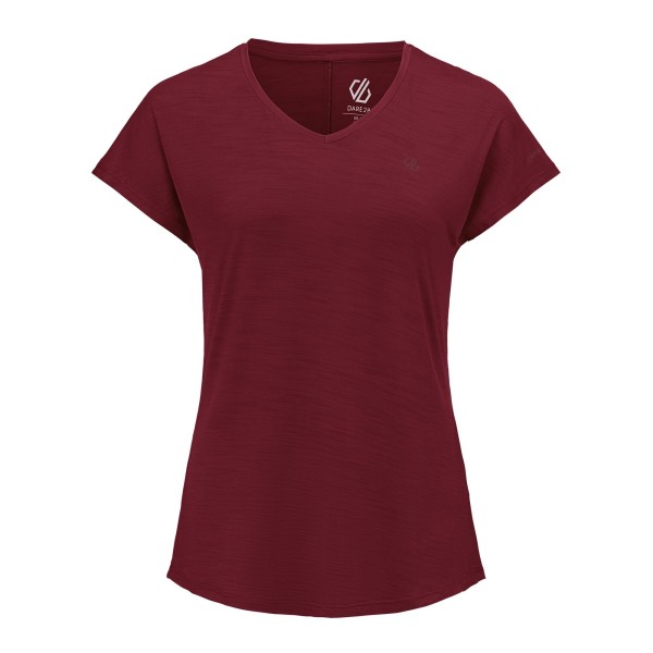 DARE2B VIGILANT TEE RED SHORT SLEEVE T-SHIRT WOMEN