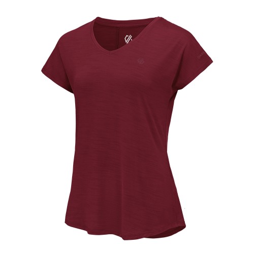 DARE2B VIGILANT TEE RED SHORT SLEEVE T-SHIRT WOMEN