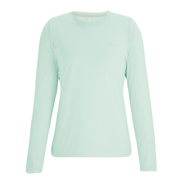 REGATTA MINDO LIGHT GREEN LONG SLEEVE TECH T-SHIRT WOMEN