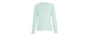 REGATTA MINDO LIGHT GREEN LONG SLEEVE TECH T-SHIRT WOMEN