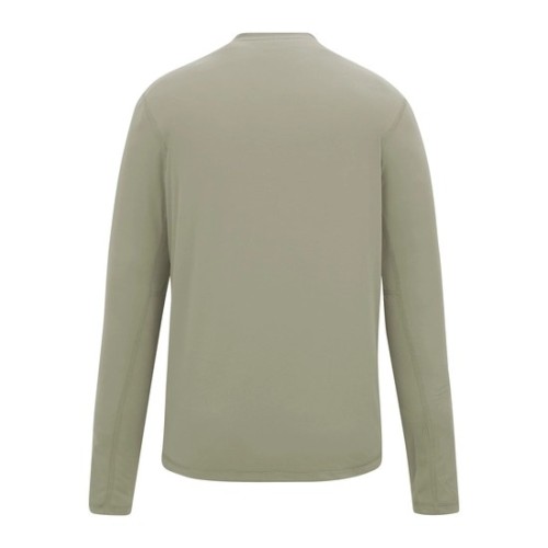 REGATTA MINDO BEIGE CAMISETA MANGA LARGA TECNICA HOMBRE VISTA TRASERA, ARISTARUN
