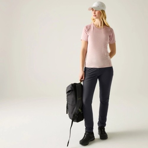 COMPRAR REGATTA HIGHTON II GRIS PANTALONES TREKKING MUJER