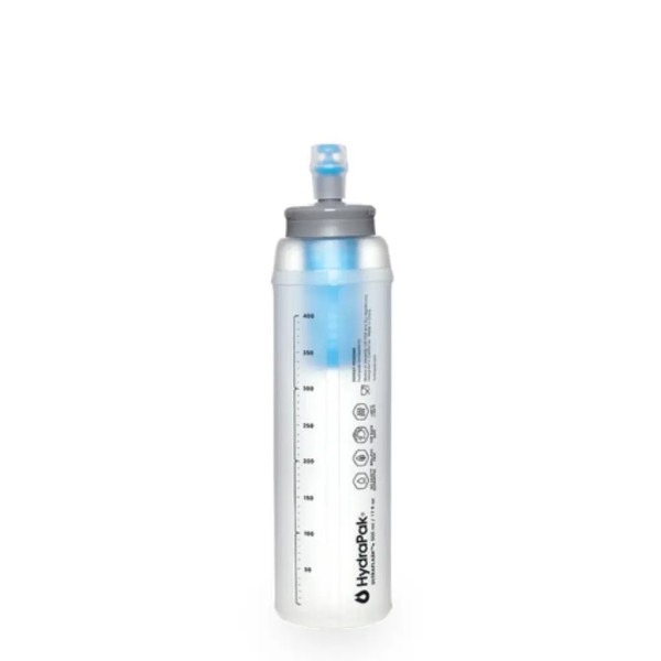 HYDRAPAK ULTRAFLASK+ BOTE FLEXIBLE CON FILTRO 500ML VISTA TRASERA,ARISTARUN