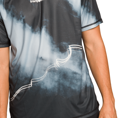 TRANGOWORLD ELEIX 150 CINZA CAMISETA DE MANGA CURTA MASCULINA