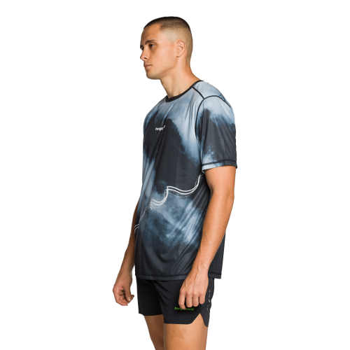 TRANGOWORLD ELEIX 150 GRAY SHORT SLEEVE T-SHIRT FOR MEN