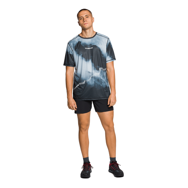 TRANGOWORLD ELEIX 150 GRAY SHORT SLEEVE T-SHIRT FOR MEN