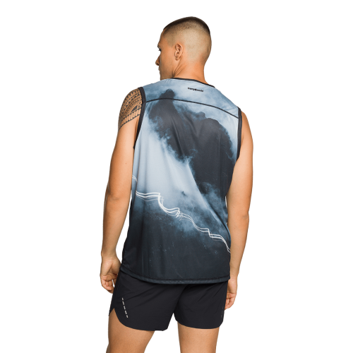 TRANGOWORLD MERLES CINZA CAMISETA SEM MANGAS HOMEM