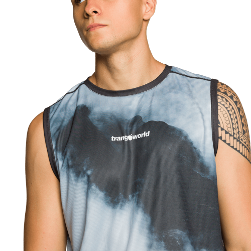 TRANGOWORLD MERLES CINZA CAMISETA SEM MANGAS HOMEM