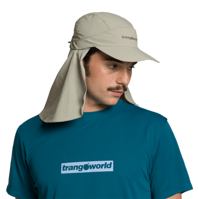 TRANGOWORLD CAVAN BEIGE UNISEX SAHARA CAP 2