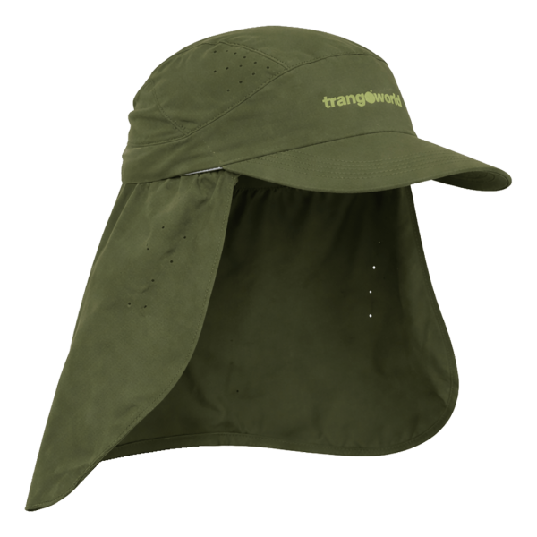 TRANGOWORLD CAVAN GREEN UNISEX SAHARA CAP