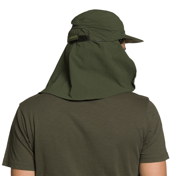 TRANGOWORLD CAVAN GREEN UNISEX SAHARA CAP