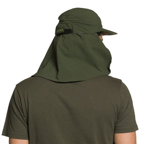 TRANGOWORLD CAVAN GREEN UNISEX SAHARA CAP