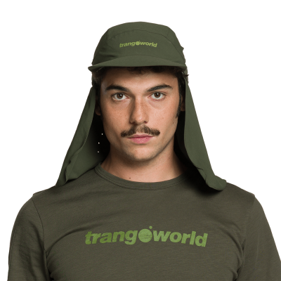 TRANGOWORLD CAVAN GREEN UNISEX SAHARA CAP