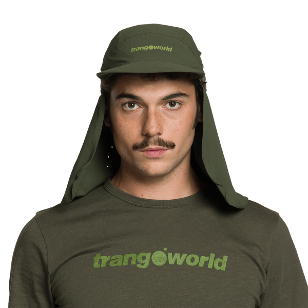 TRANGOWORLD CAVAN GREEN UNISEX SAHARA CAP