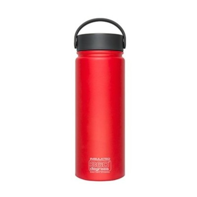 360 DEGREES WIDE MOUTH RED INSULATED BOTTLE 550ML