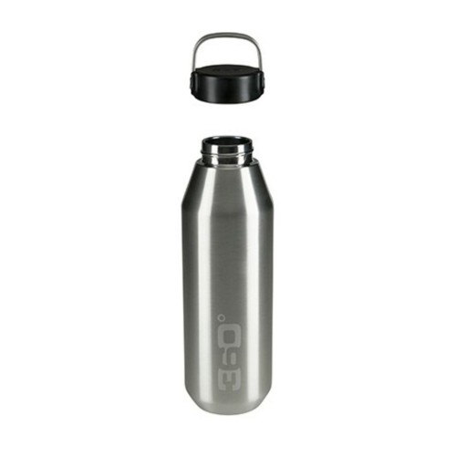 360 DEGREES VAC NARROW SILVER 750 ML INSULATED BOTTLE