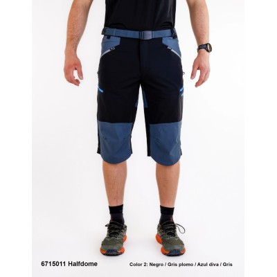 SPHERE PRO HALFDOME PANTALON CORTO DE SENDERISMO NEGRO/AZUL HOMBRE